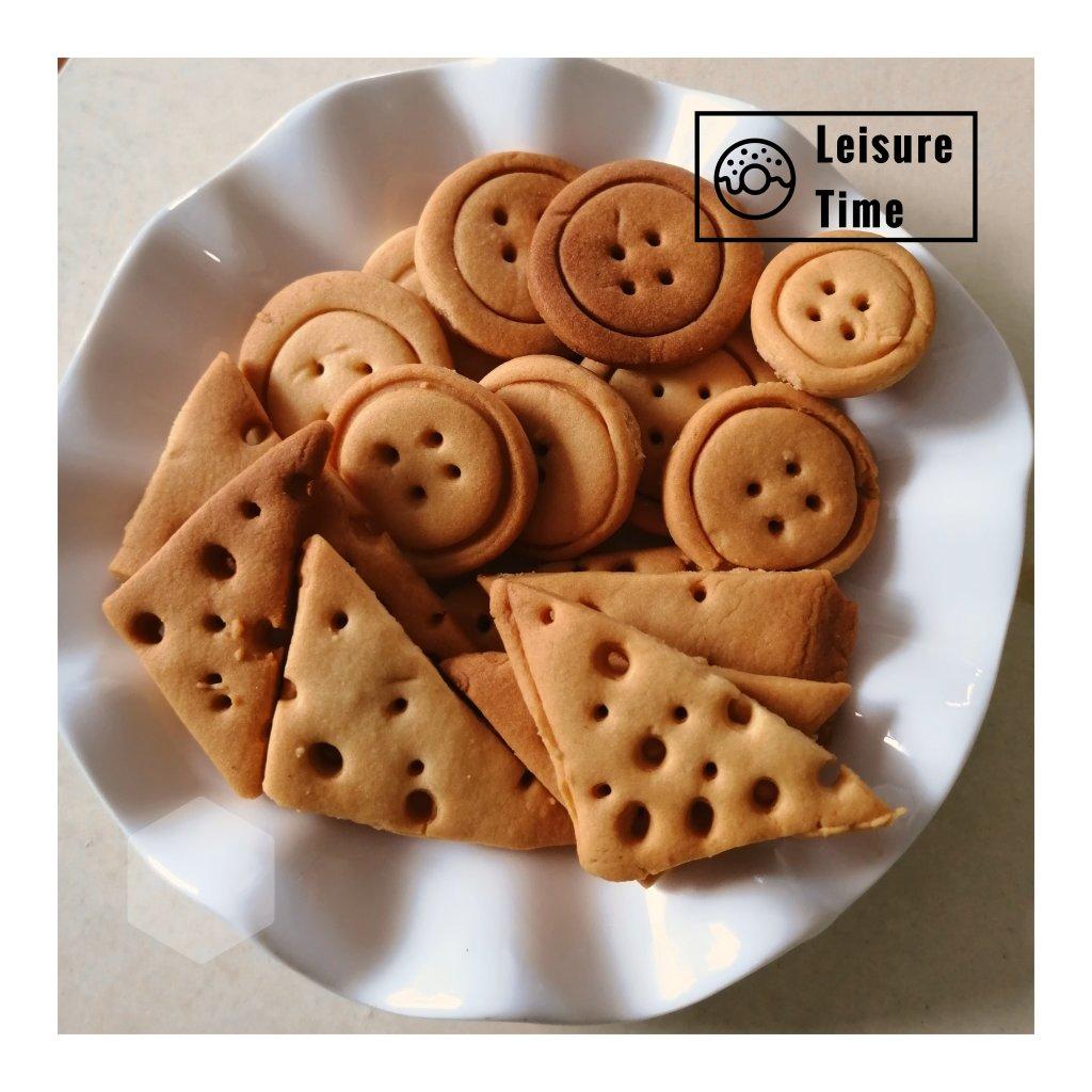 没有模具也能做的卡通饼干