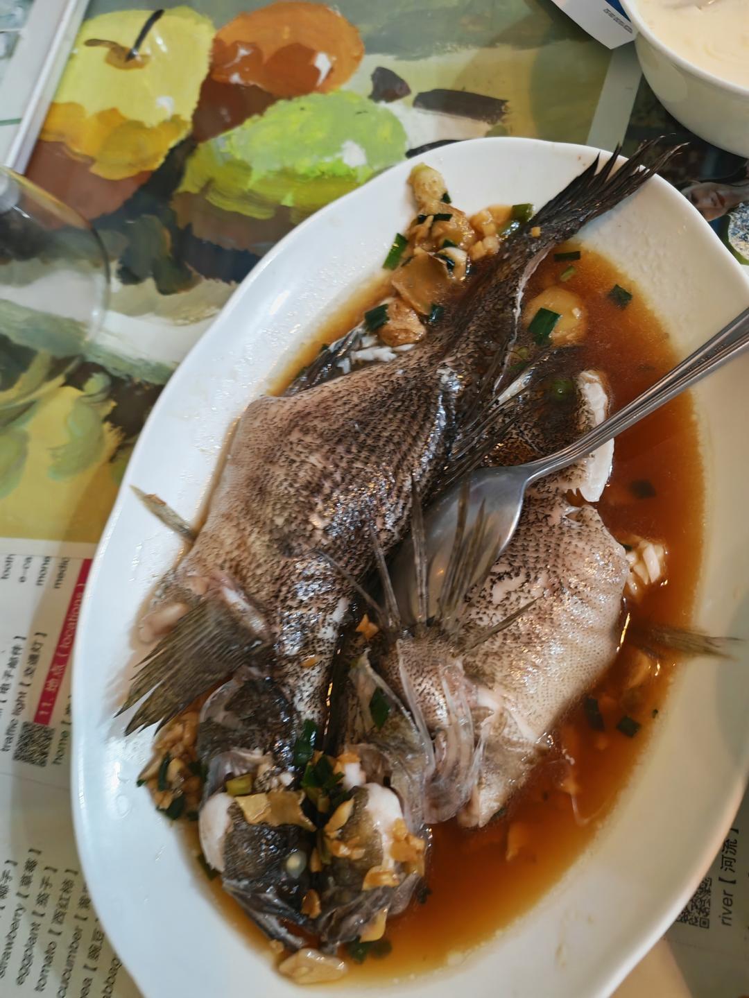 【0526】清蒸东星斑（含蒸鱼豉油做法）  <302小厨房>