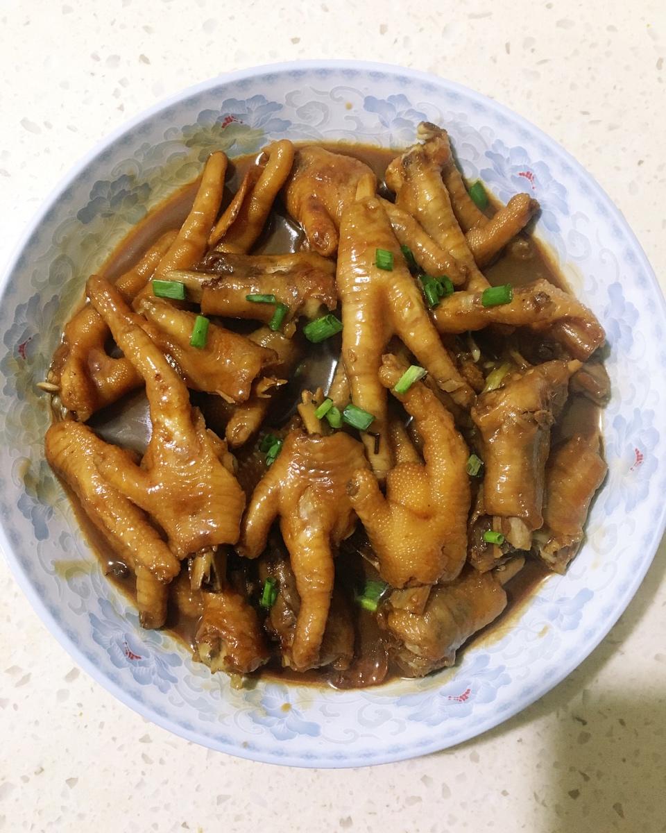 秘制红烧鸡爪