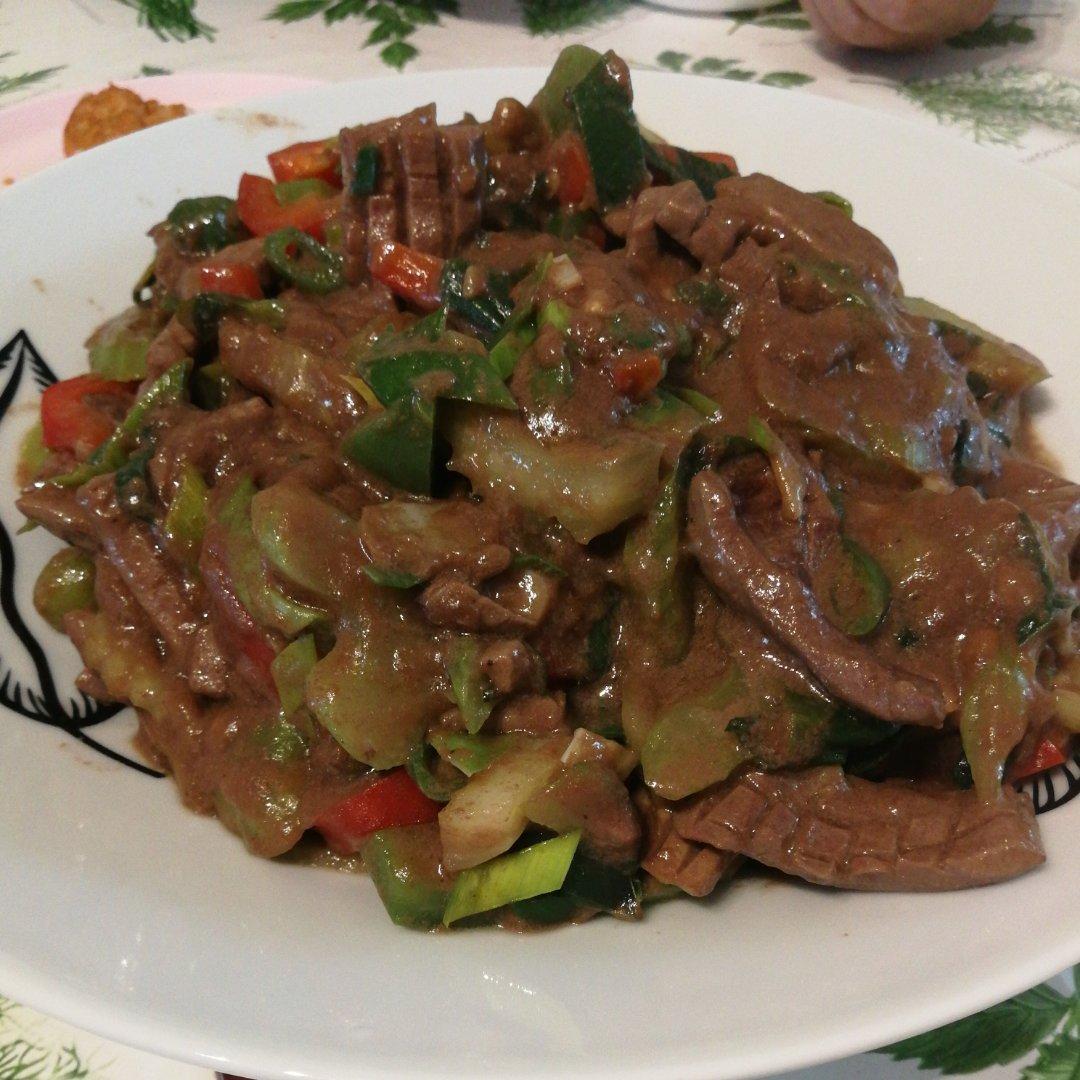 爆炒腰花