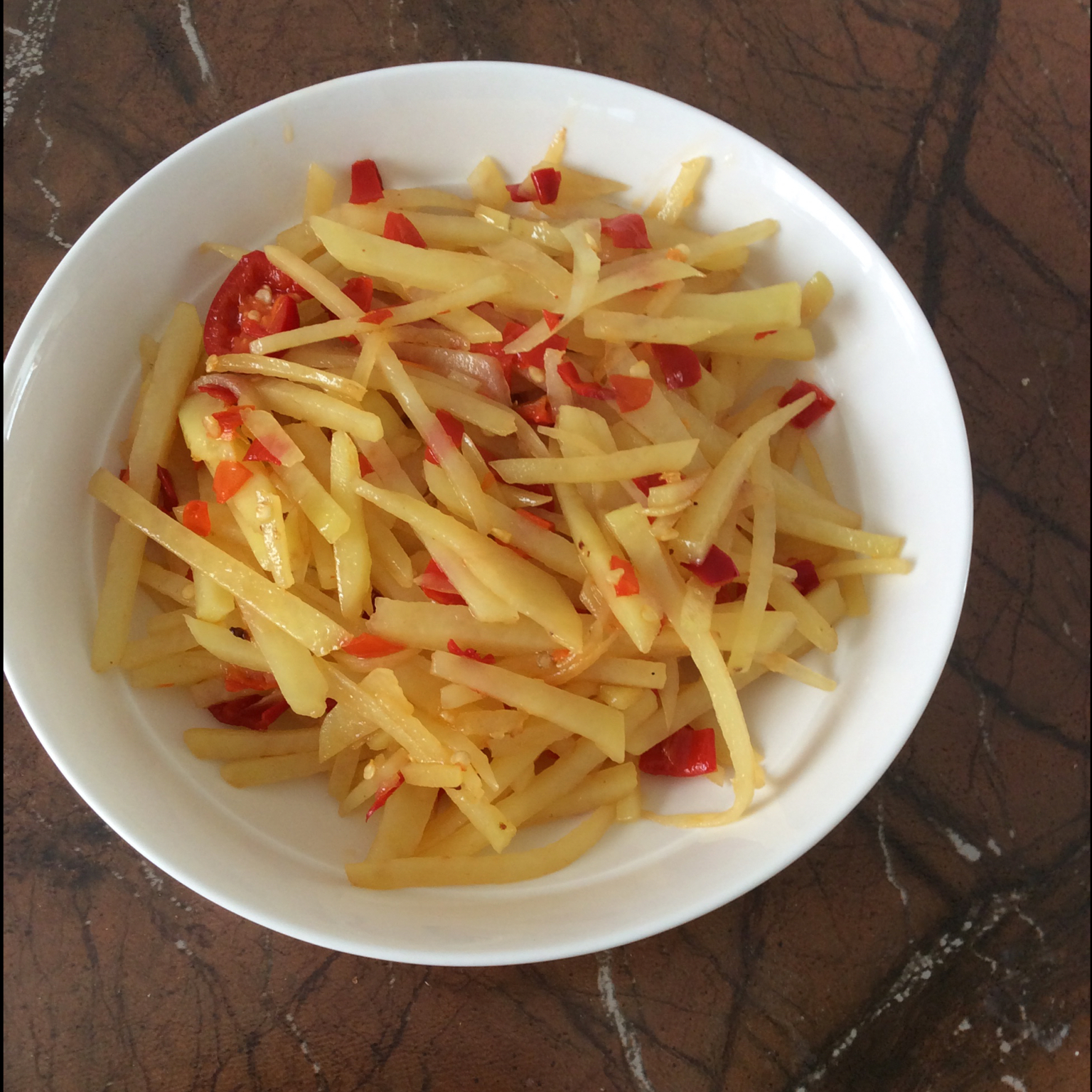 剁椒土豆丝
