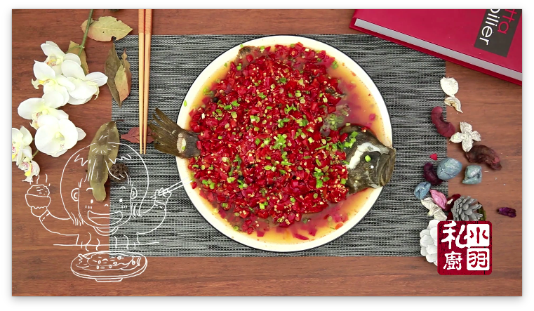 剁椒多宝鱼，请你霸道的占有我。