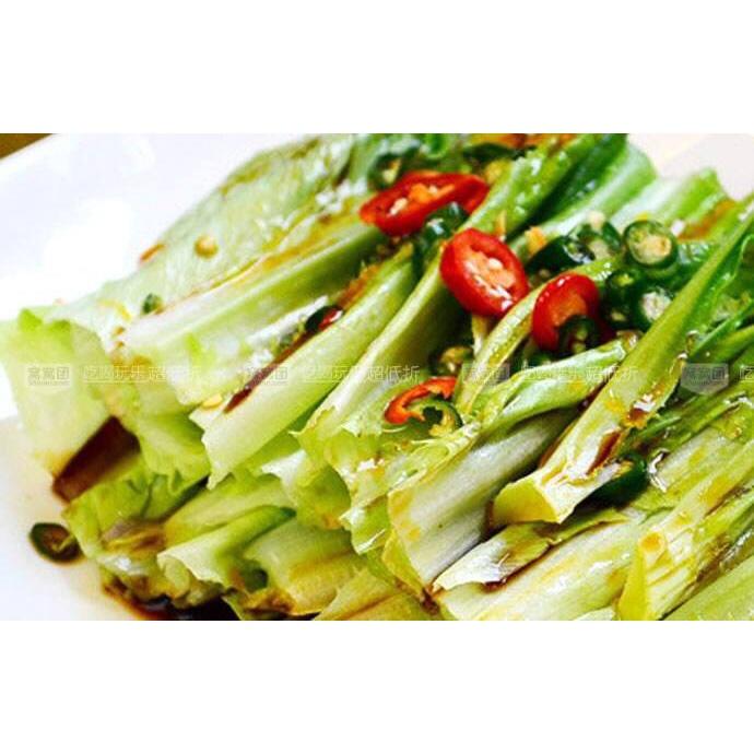 凉拌莴笋尖（下饭菜）