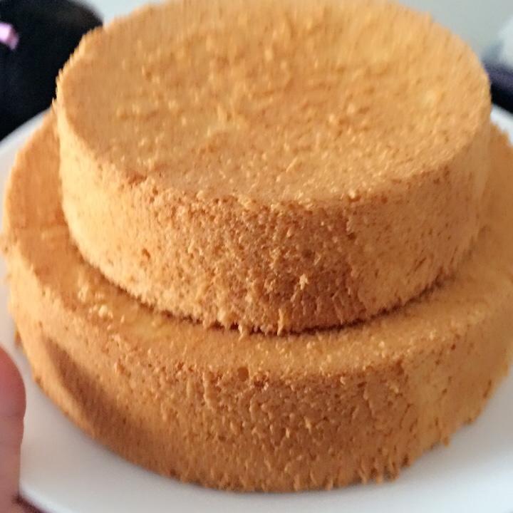 戚风蛋糕（不回缩，裱花打底首选）