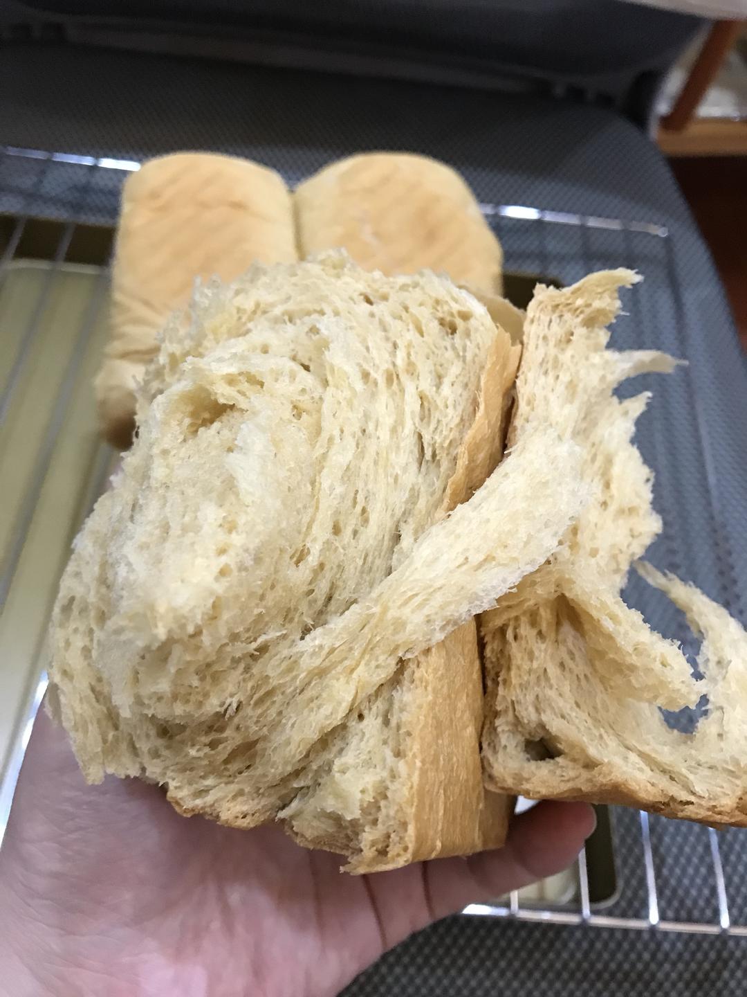 纯奶手撕吐司的做法 步骤1