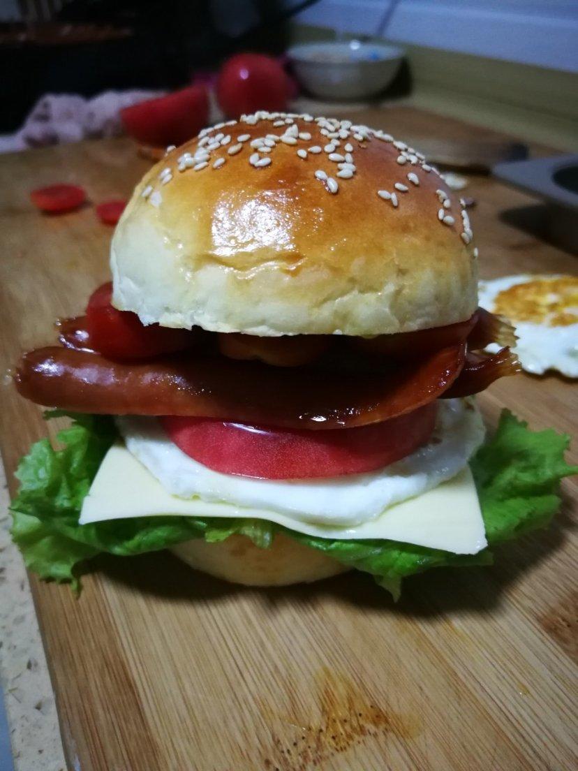 少油少糖基础【汉堡胚】做法