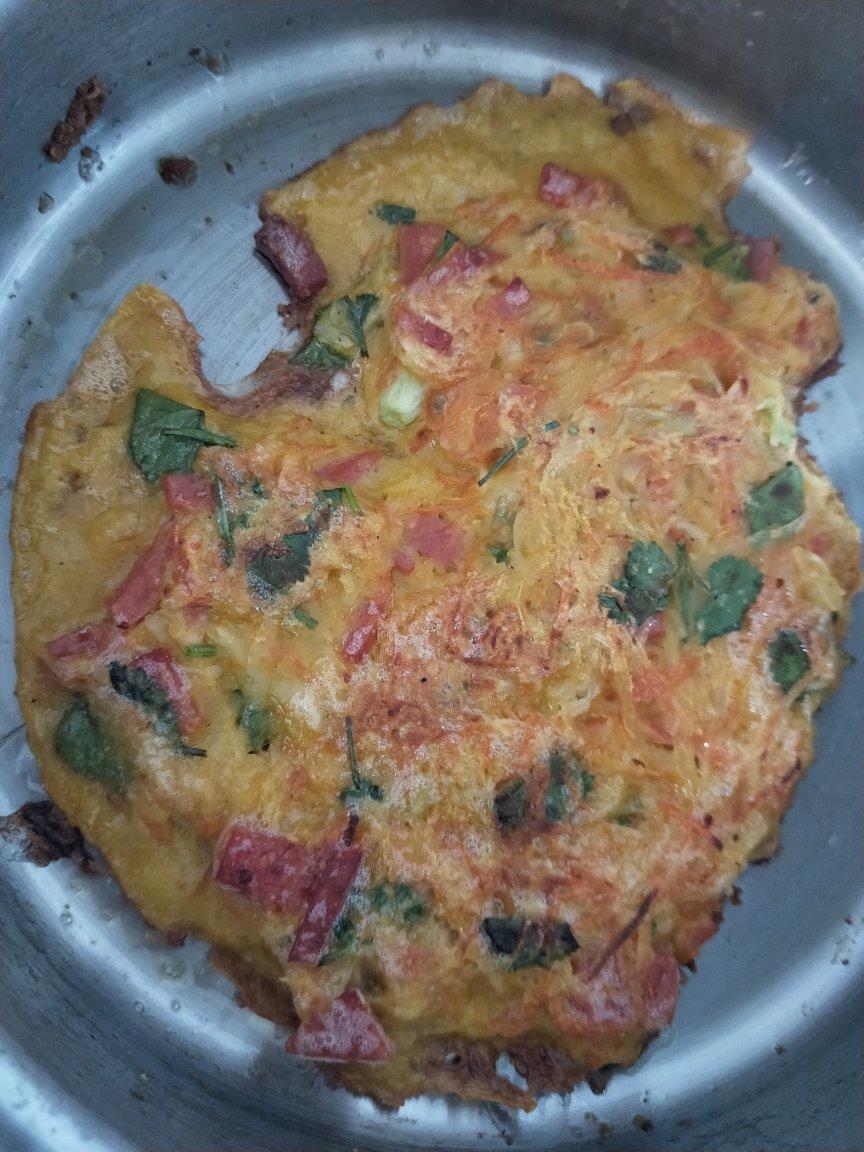 土豆胡萝卜健康早餐饼