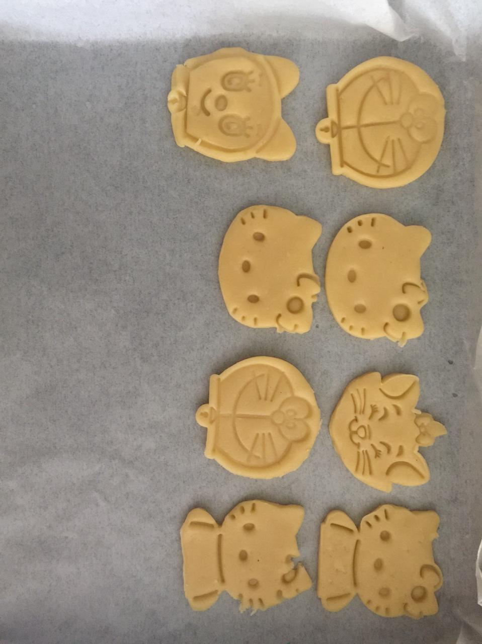 如何做出图案清晰的——卡通小饼干