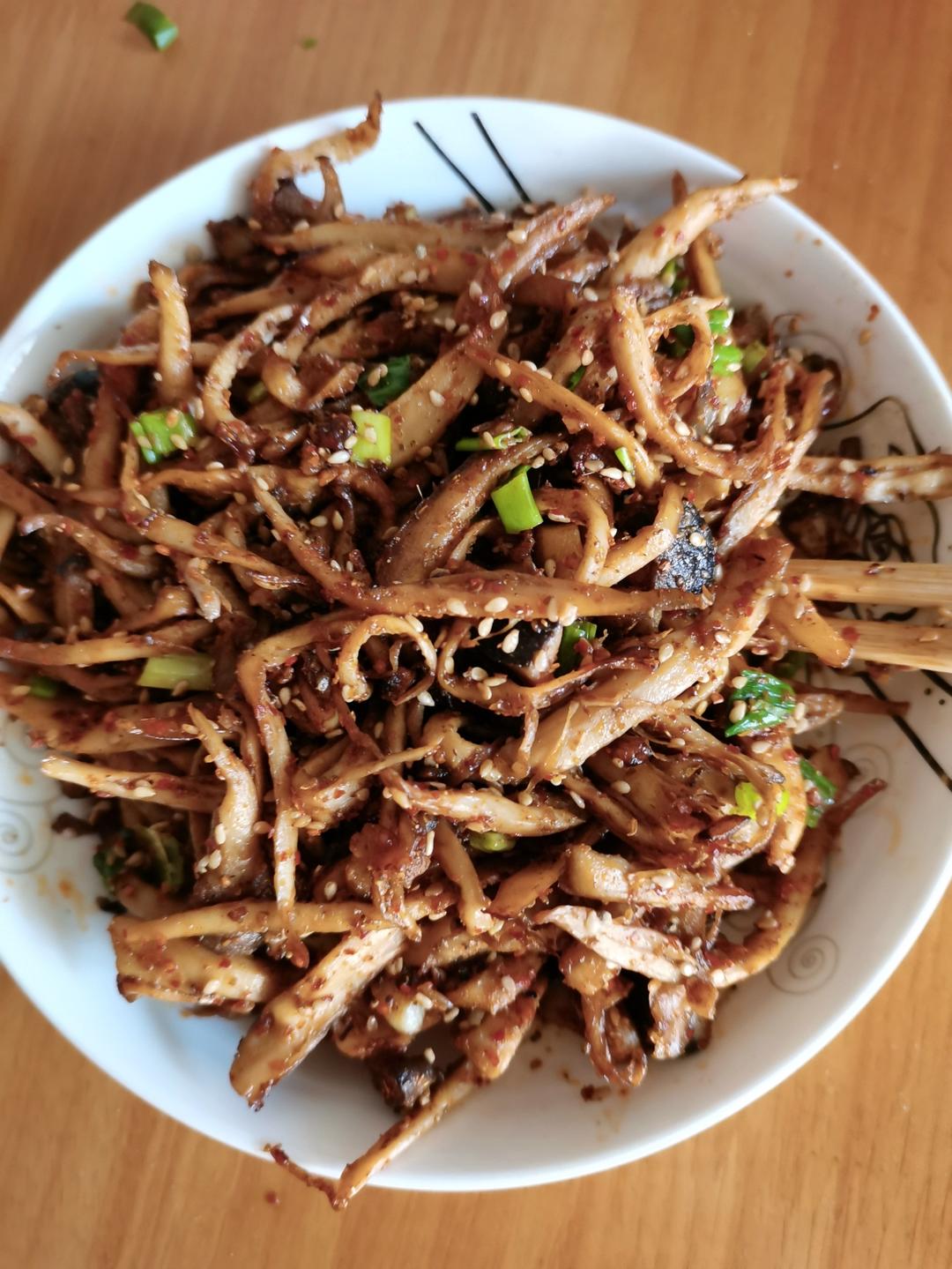 越嚼越香‼️比肉还要好吃👉干煸孜然杏鲍菇