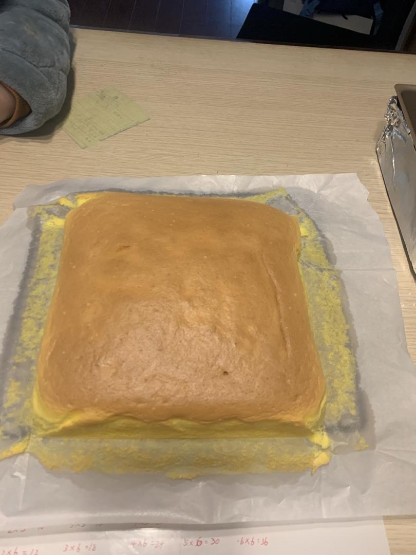超细腻绵软❗️古早蛋糕