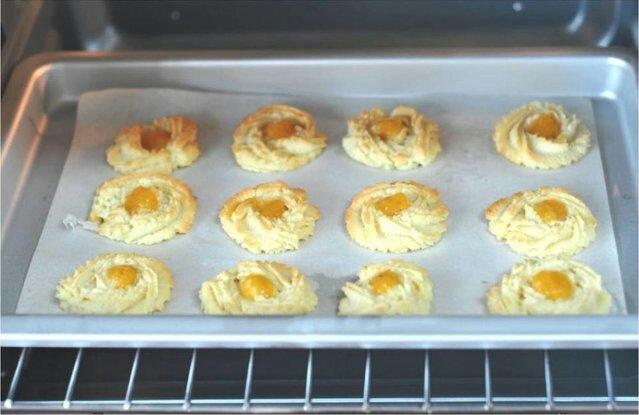 黄桃酱曲奇的做法