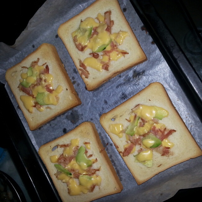 芝士面包片披萨