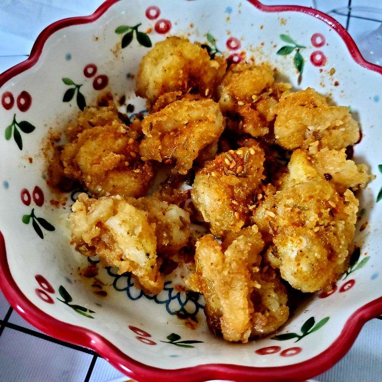 好吃停不下来椒盐虾仁❗️外酥里嫩❗️