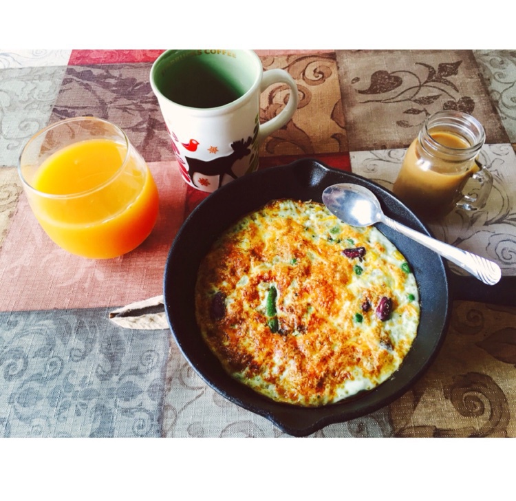 牛油果杂蔬烘蛋