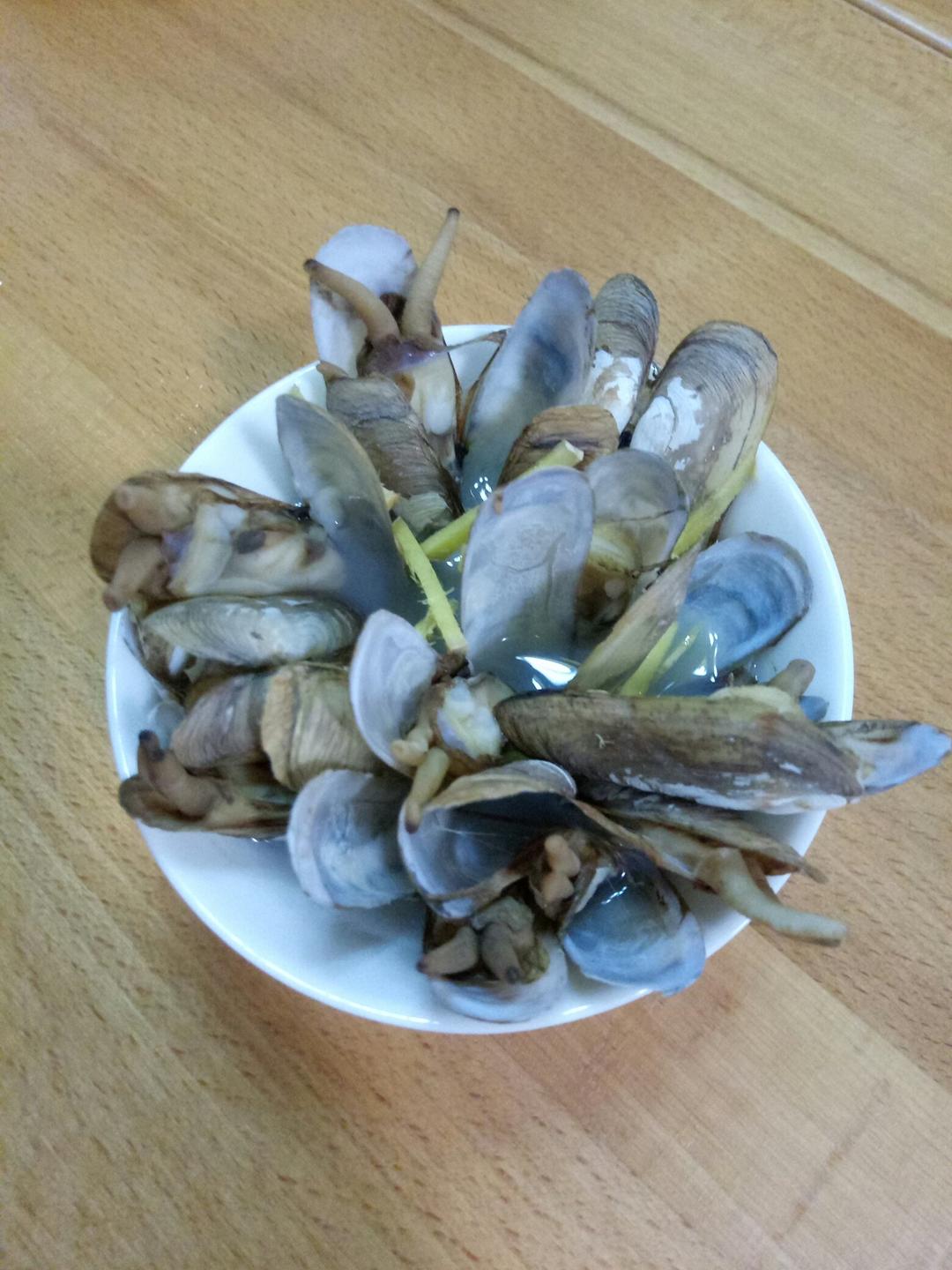 原汁原味的插蛏（蛏子）