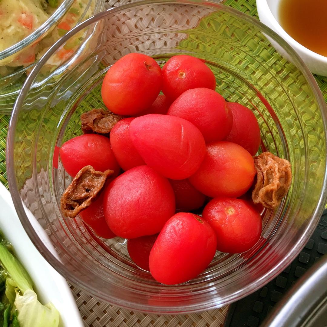 【曼达小馆】梅酒小番茄