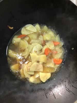 宝宝辅食饭团➕胡萝卜土豆片➕金针菇番茄豆腐汤的做法 步骤9