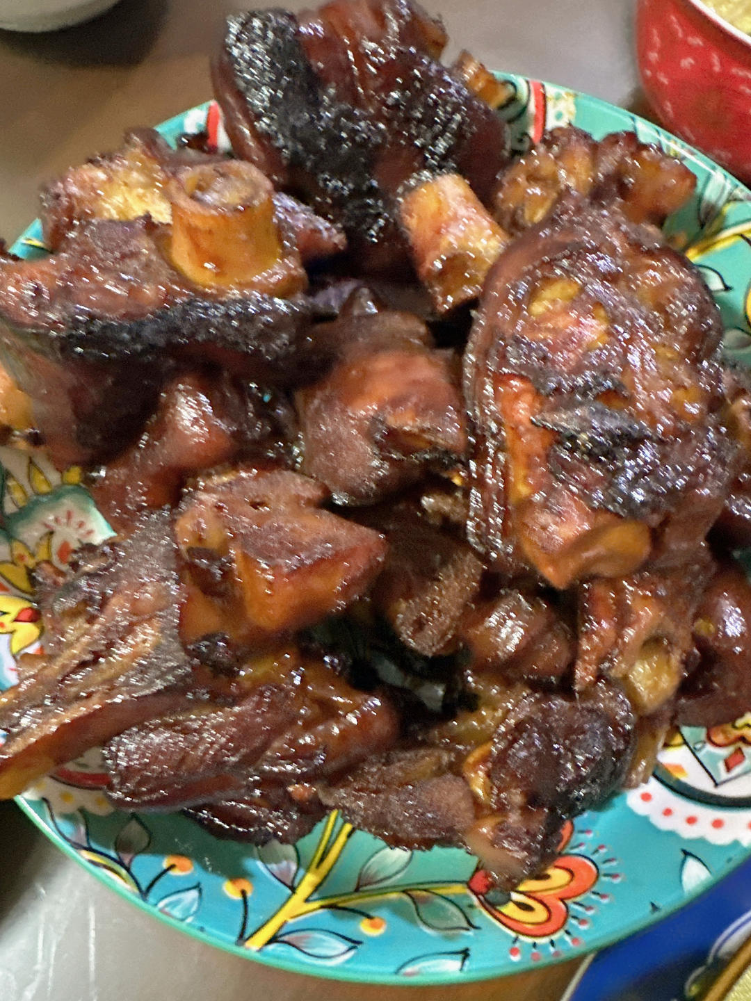 美味的家常菜：红烧猪蹄