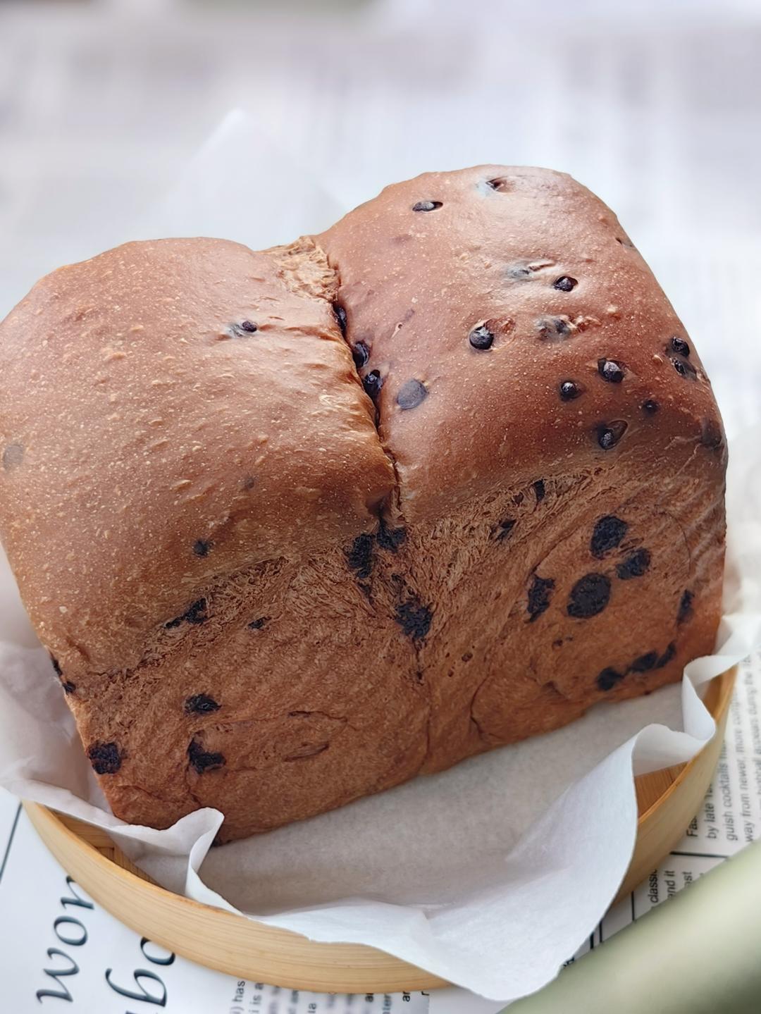 牛奶巧克力吐司