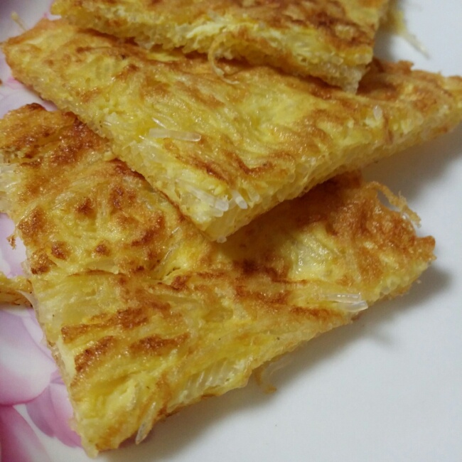 鸡蛋粉丝煎