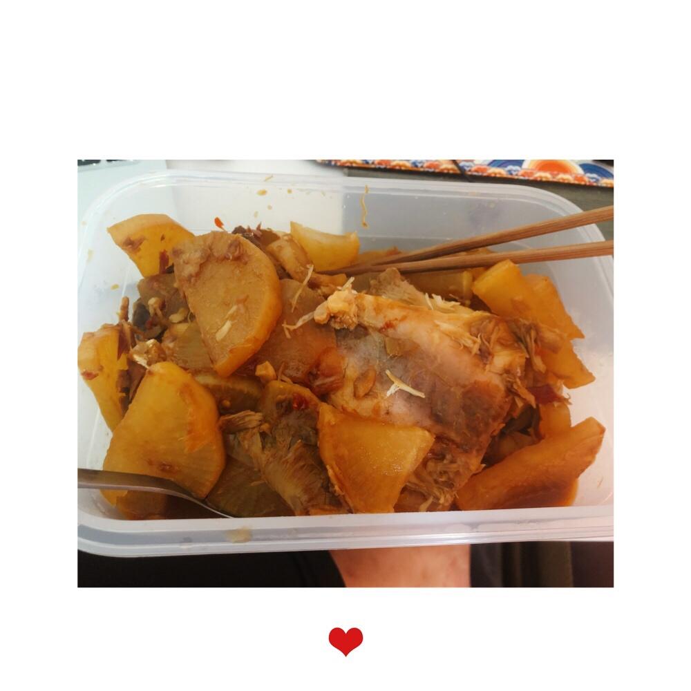 咸鱼烧萝卜—绝对的下饭神器！