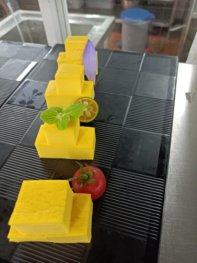 【南瓜慕斯的做法步骤图,南瓜慕斯怎么做好吃】冷菜艺术_下厨房