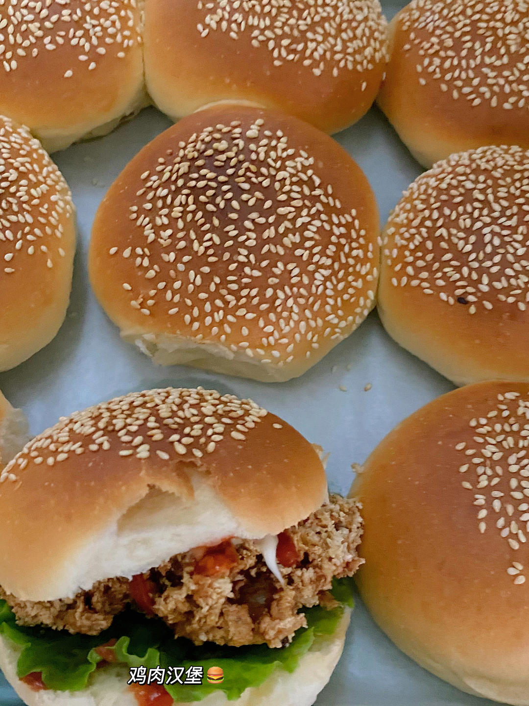 做了10000个汉堡胚后，我来教你最简单的做法