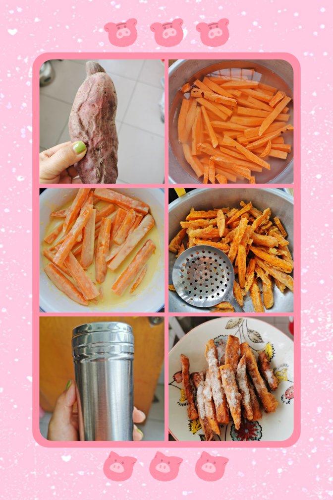 甘梅薯条（不可不试的酸甜开胃炸物）