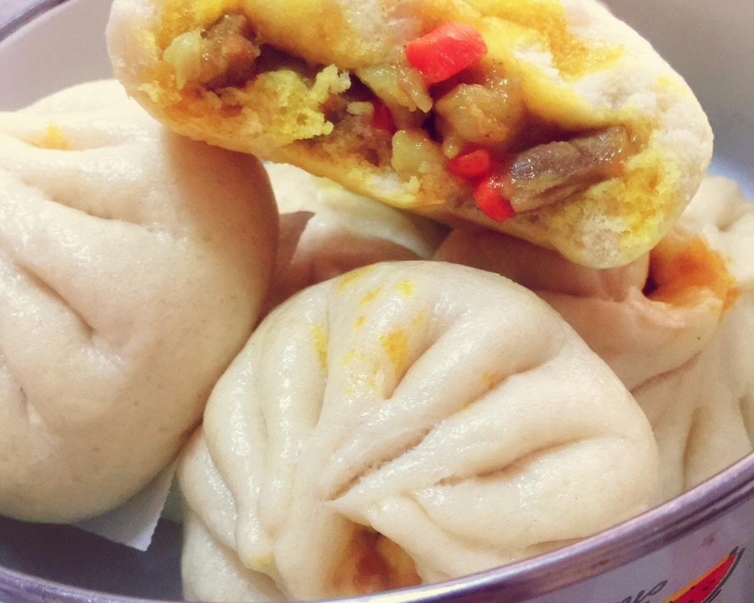 南洋风味～咖喱肉包