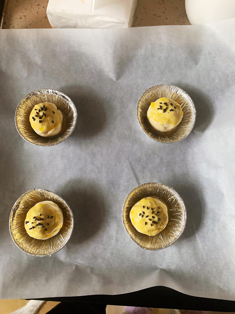 蛋挞皮做的汤圆蛋黄酥，实在好吃 汤圆的新神仙吃法