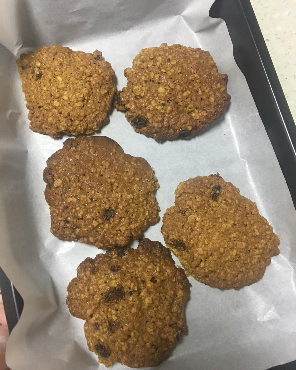 葡萄干麦片曲奇 Oats Cookies
