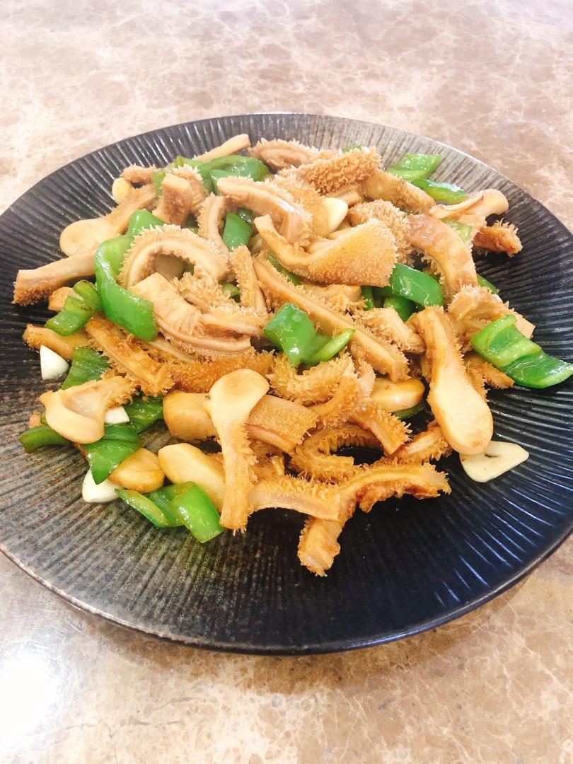 尖椒牛肚—老爸家常菜