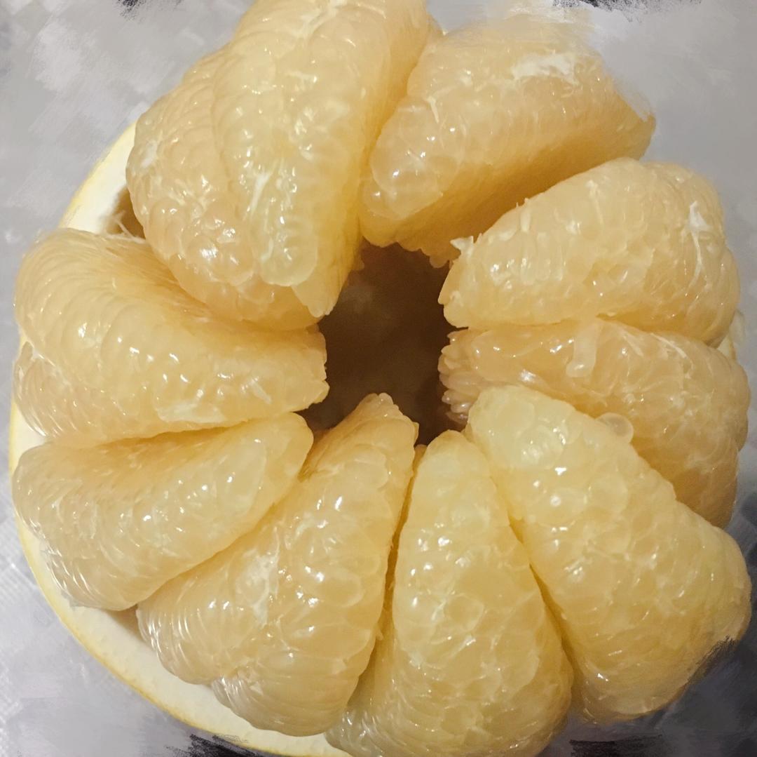 完美剥柚子大法……