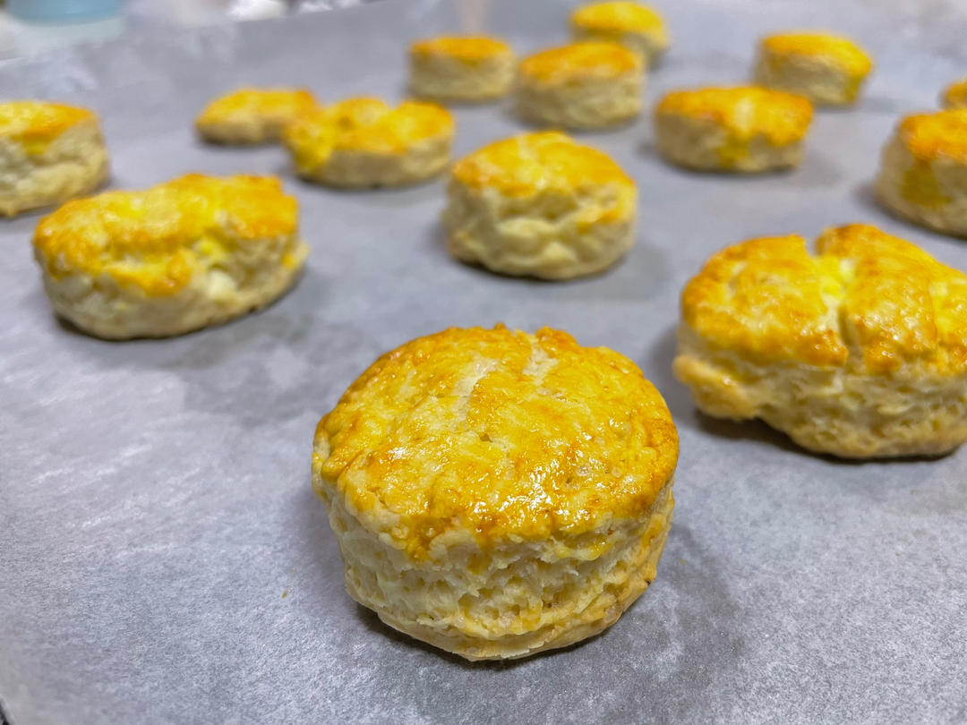 简单的淡奶油司康