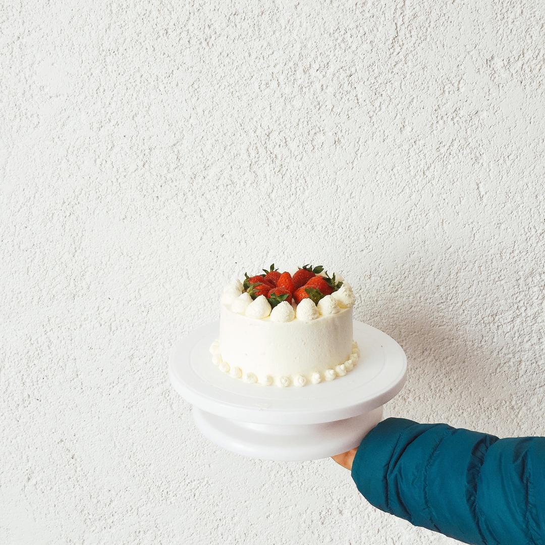 《Tinrry+》草莓奶油蛋糕（8寸配方）