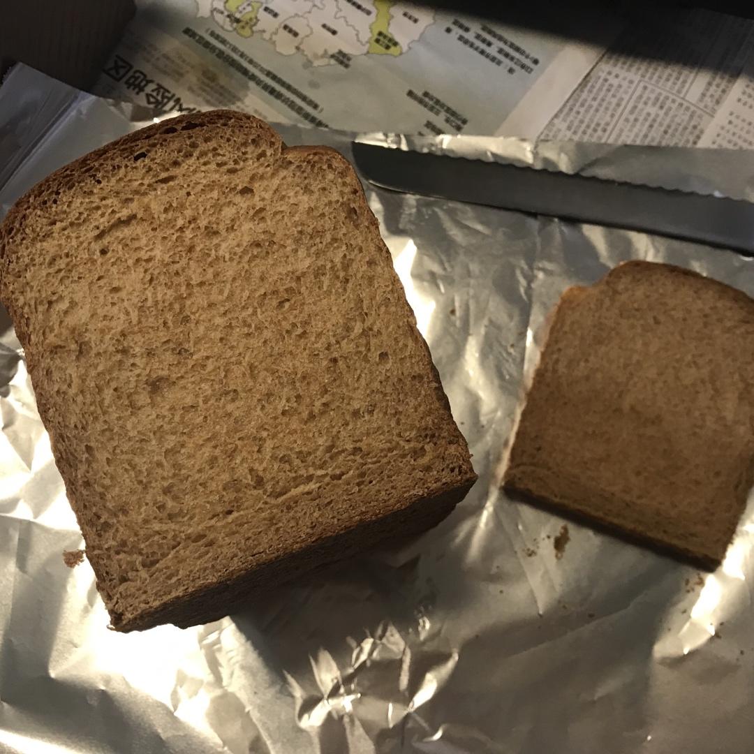 100%纯全麦吐司 汤种全麦