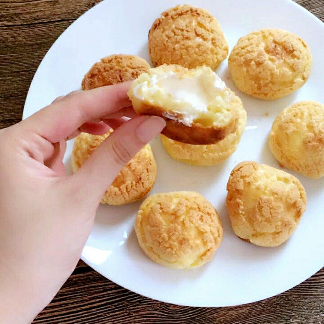 十分美味的酥皮泡芙