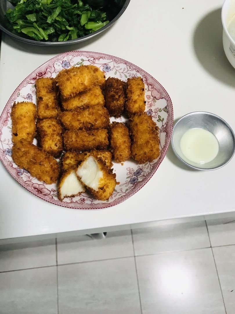 太棒啦！1个方子，做出2道口味一流的甜品！——椰奶小方&炸鲜奶