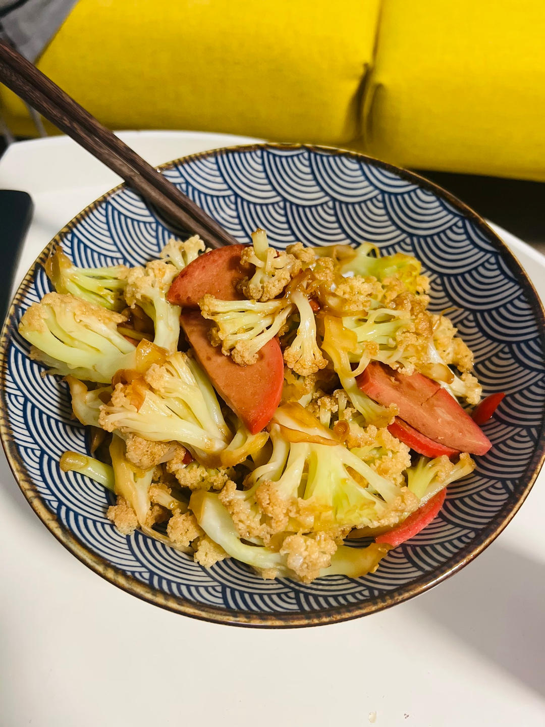 和饭店一个味道的干锅花菜