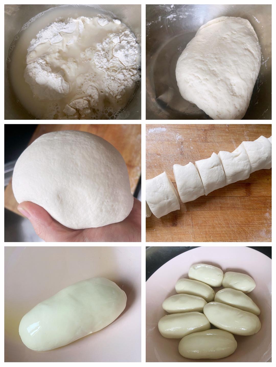 纯奶手撕吐司的做法 步骤1