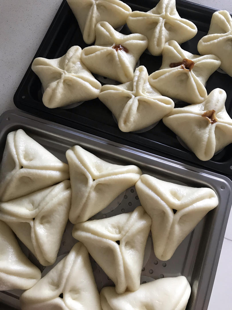 糖三角这样做 蓬松煊软 光滑白净 好吃不流糖 附细节视频详解