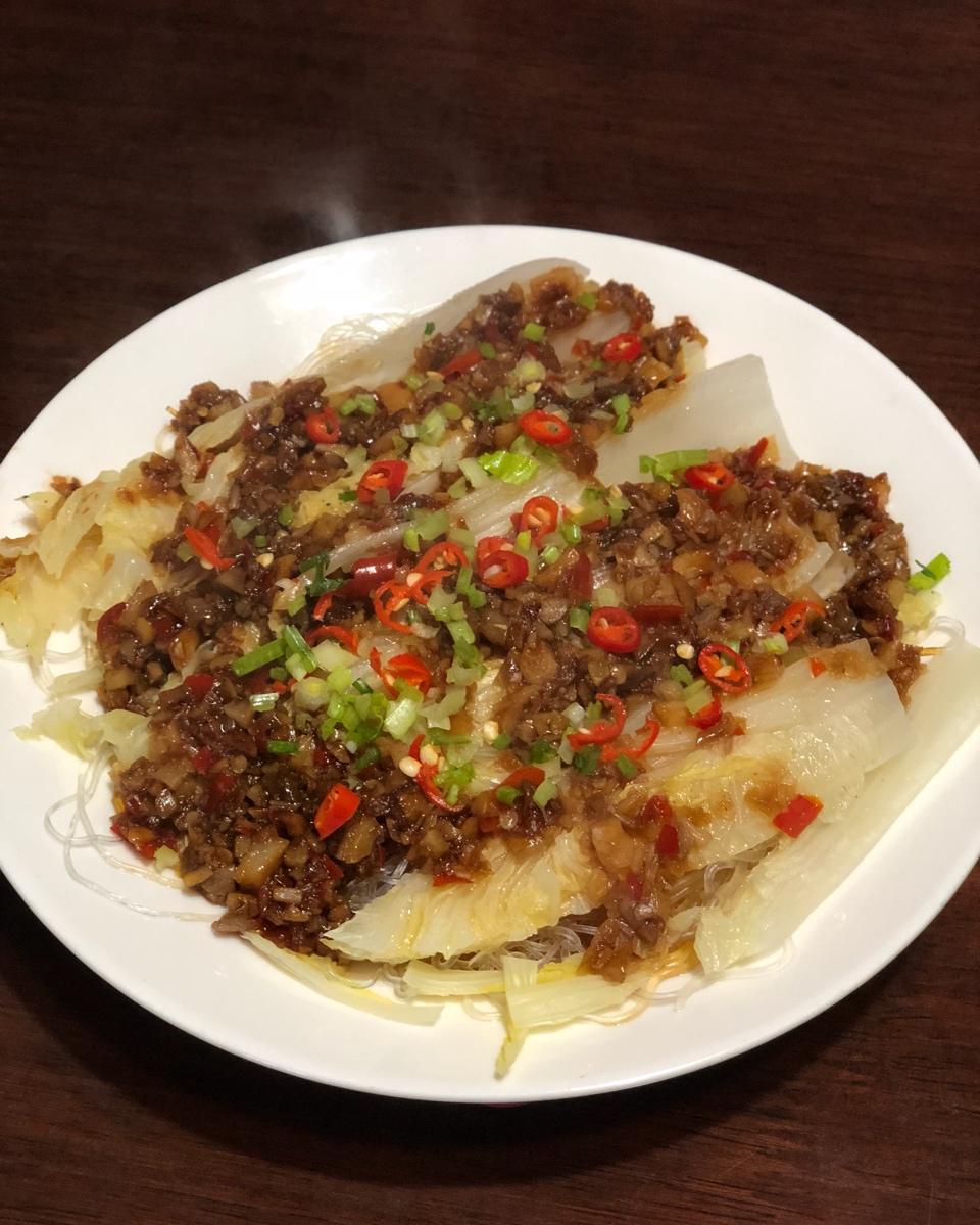 蒜蓉粉丝娃娃菜