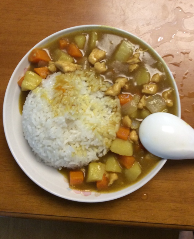 咖喱鸡饭