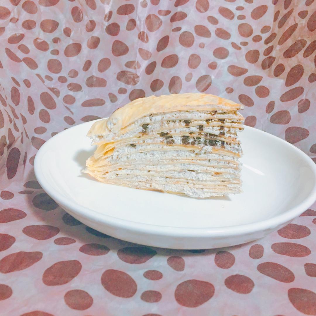 奥利奥咸奶油千层蛋糕٩(◦๑> ₃ <๑◦)۶好吃到爆表