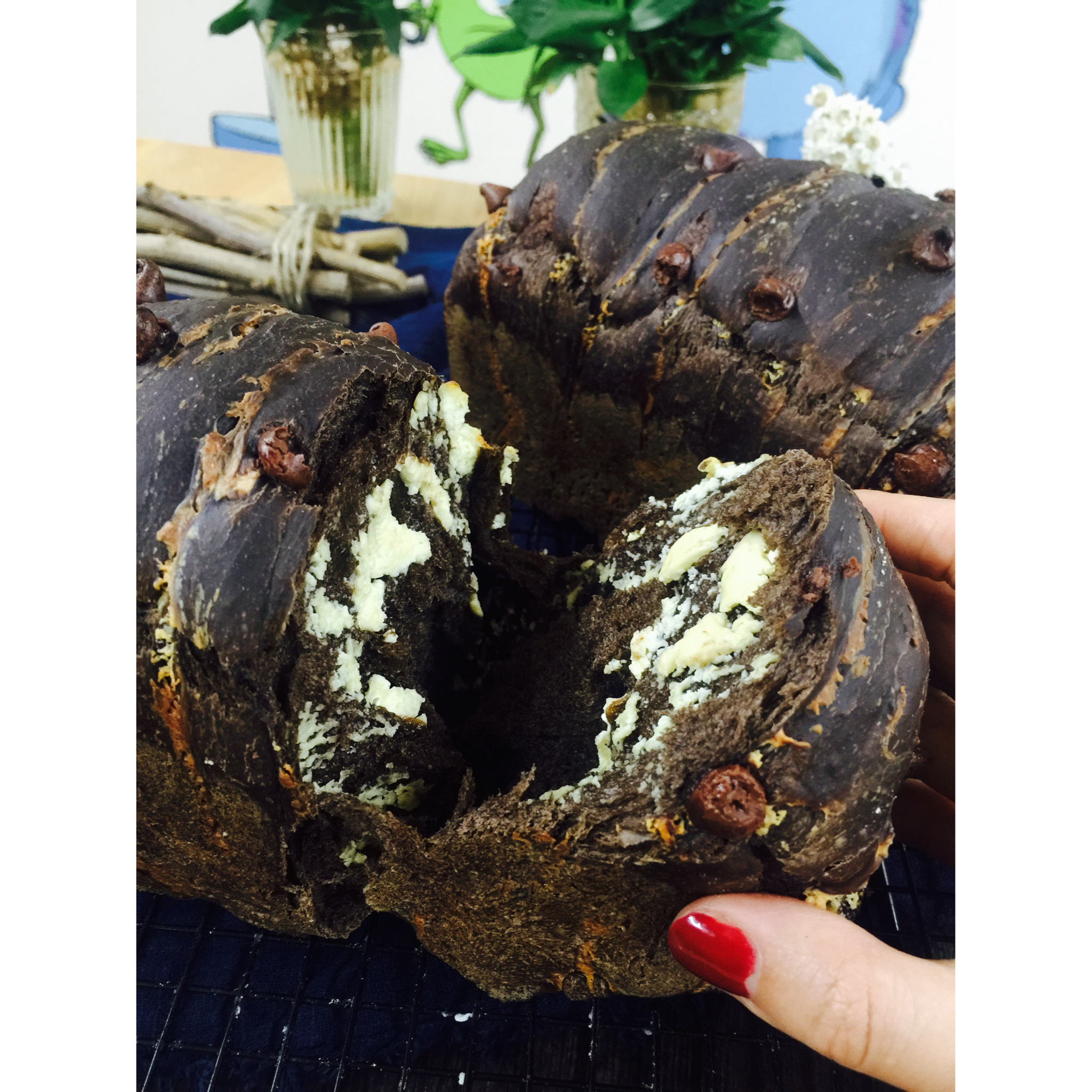 琴弦巧克力土司【汤种法】