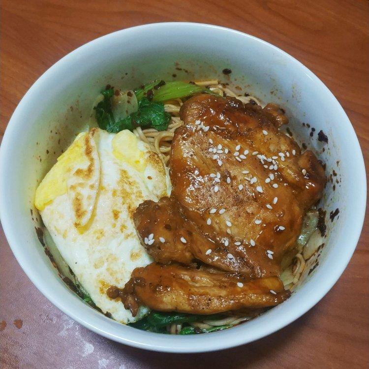 照烧鸡腿饭