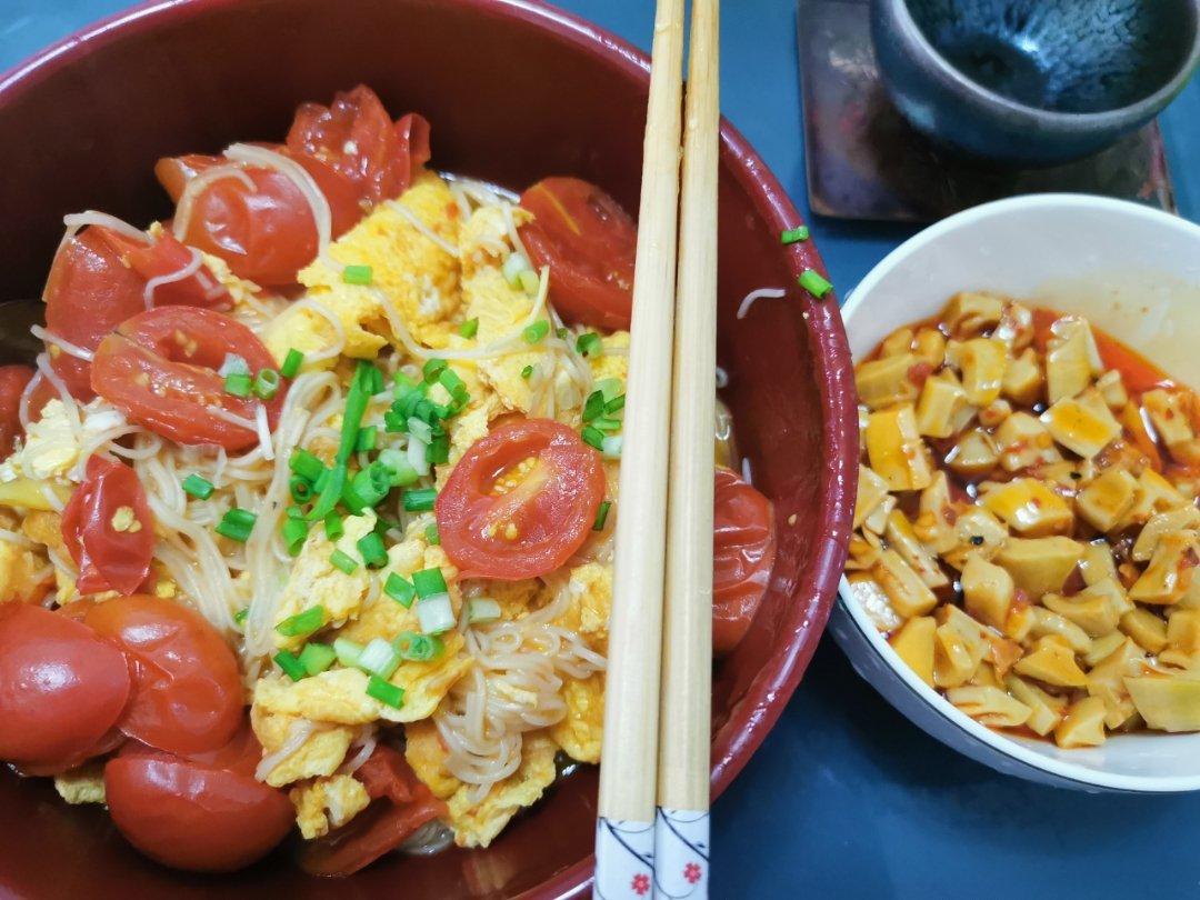 番茄煎蛋面
