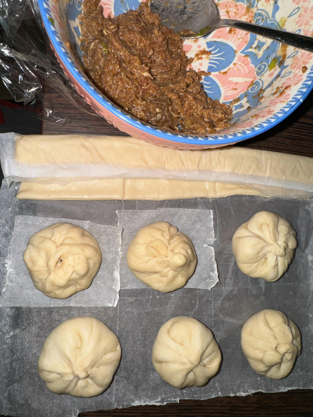 鲜肉包(‼️超嫩肉馅 松软多汁 免打水㊙️详细版)