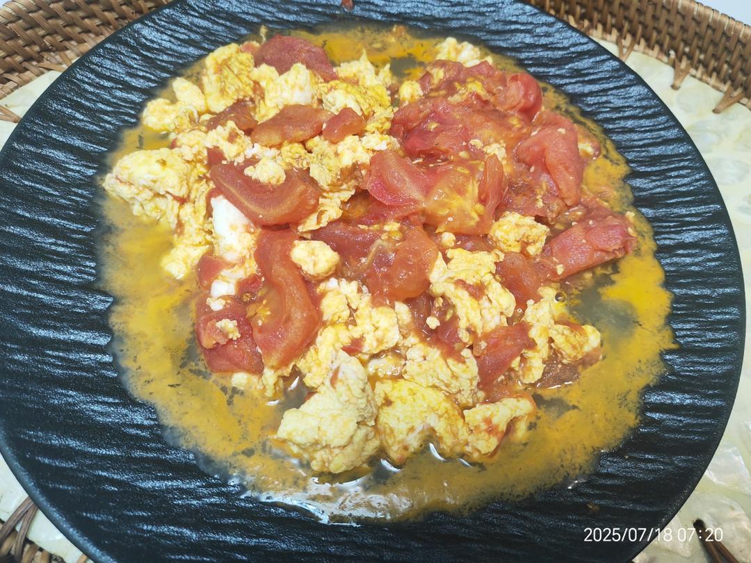 太好吃了！番茄炒蛋这样做比肉还好吃！
