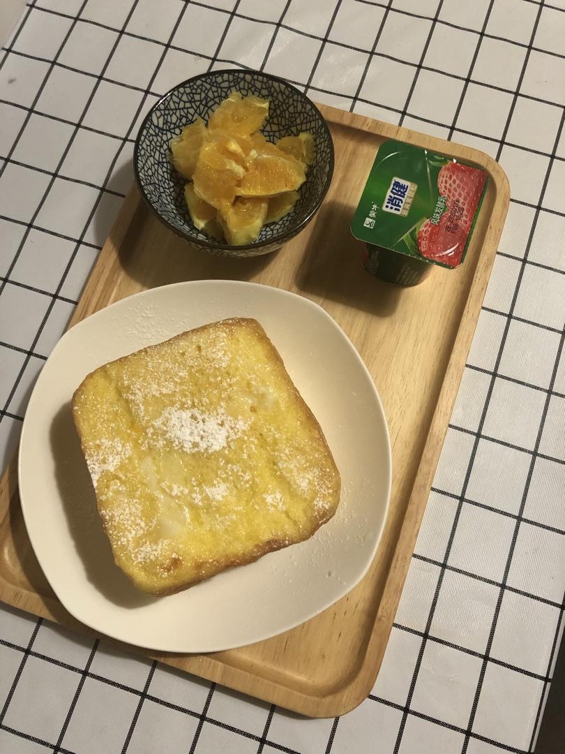 隔夜法式厚吐司